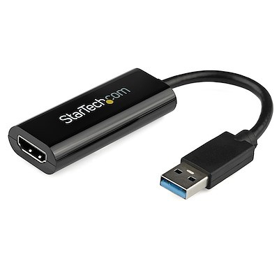 USB 3.0 to HDMI Adapter - 1080p (1920x1200) - Slim/Compact USB Type-A to HDMI Display Adapter